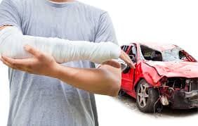 Arm injured in car accident